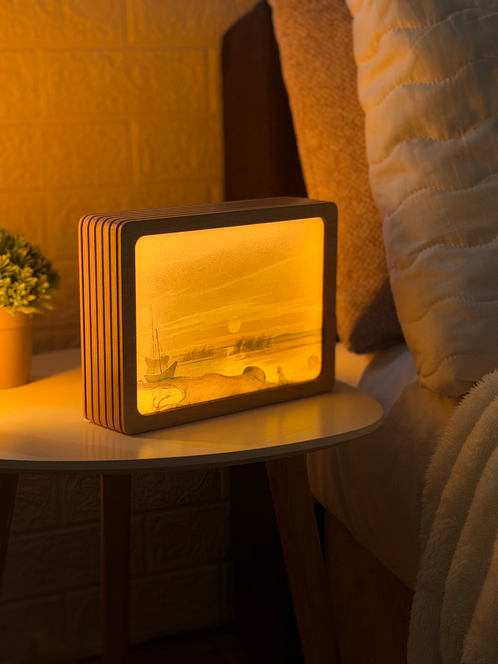 Art Lamp "Moonlit Night in Kosaral. Taras Shevchenko"