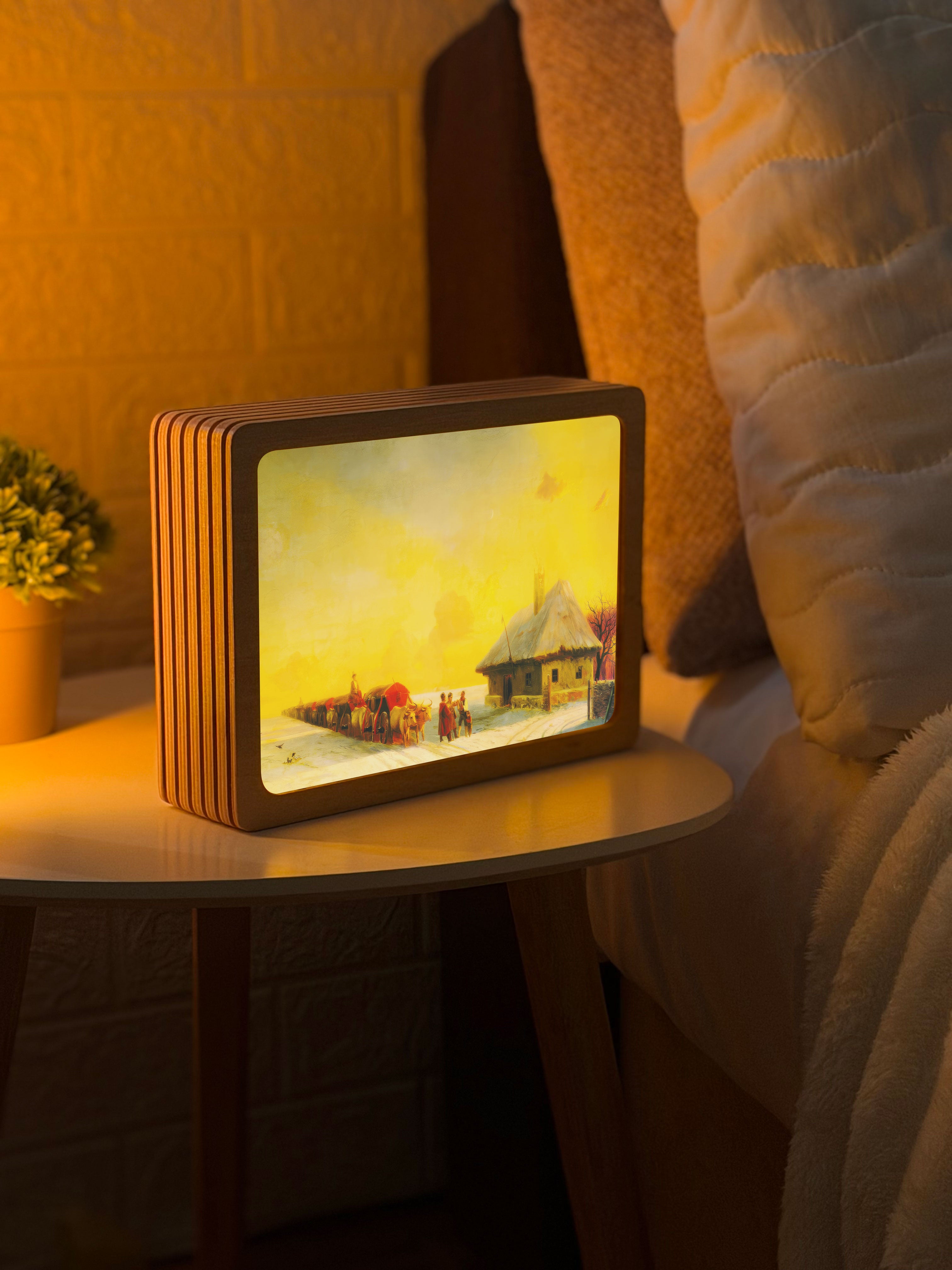 Art Lamp "Chumaks in Ukraine. Ivan Aivazovskyi"