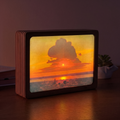 Art Lamp "Red Sunset on the Dnieper. Arkhyp Kuindzhi"