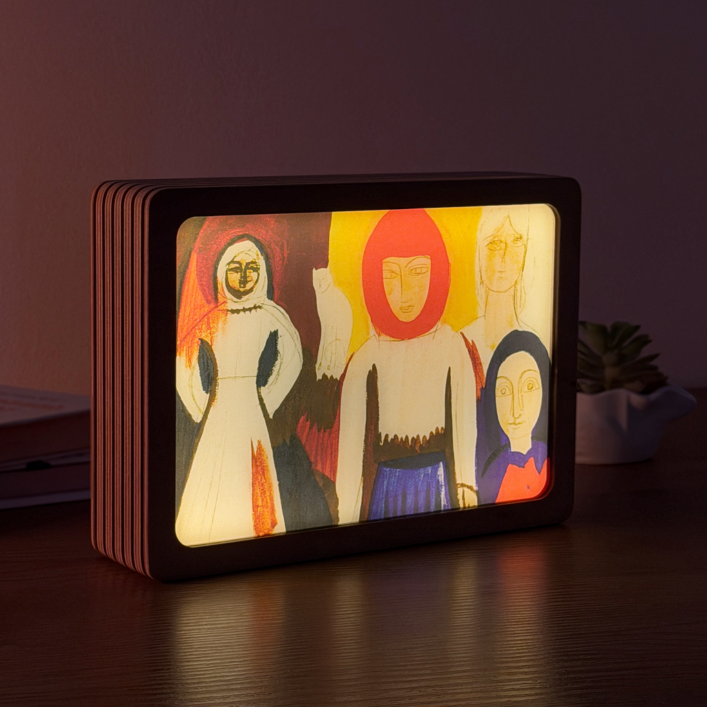 Art Lamp "Four Women and a Cat. Mykhailo Boichuk"