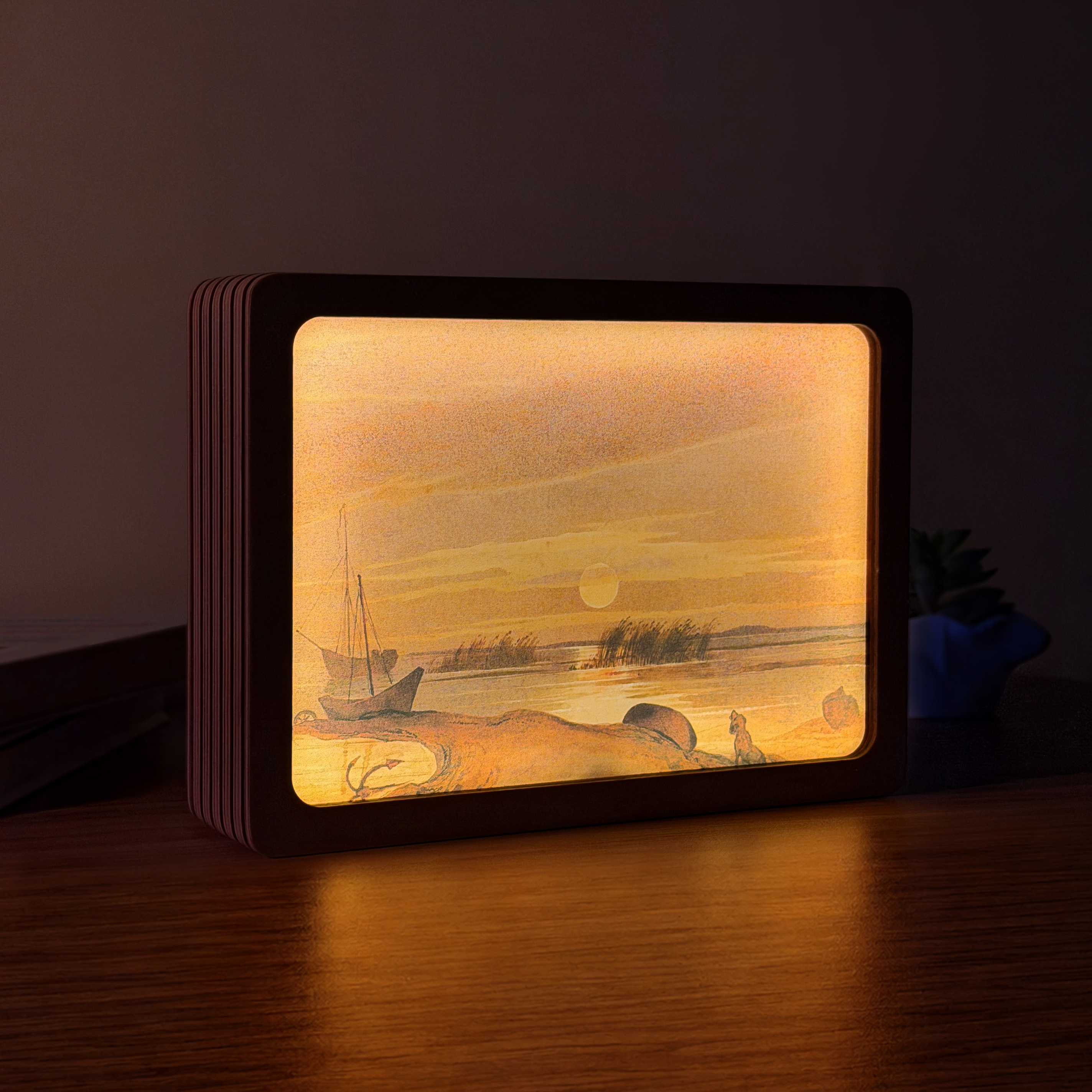 Art Lamp "Moonlit Night in Kosaral. Taras Shevchenko"