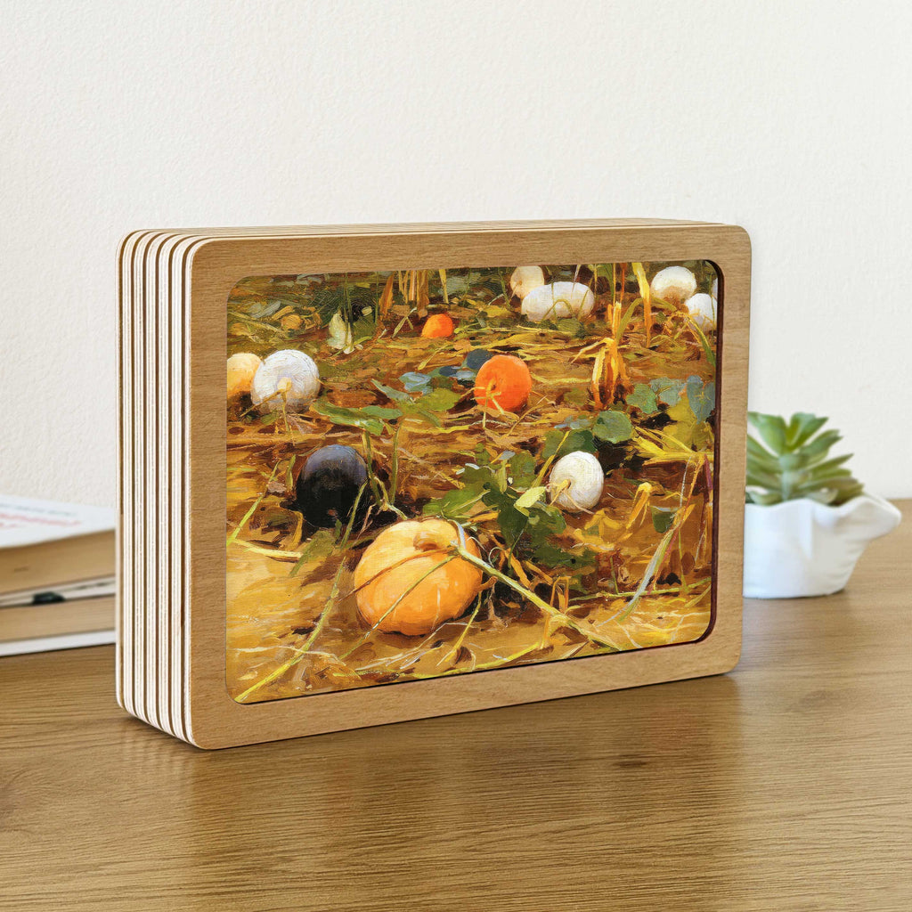 Art lamp "Pumpkins by Mykola Pymonenko"