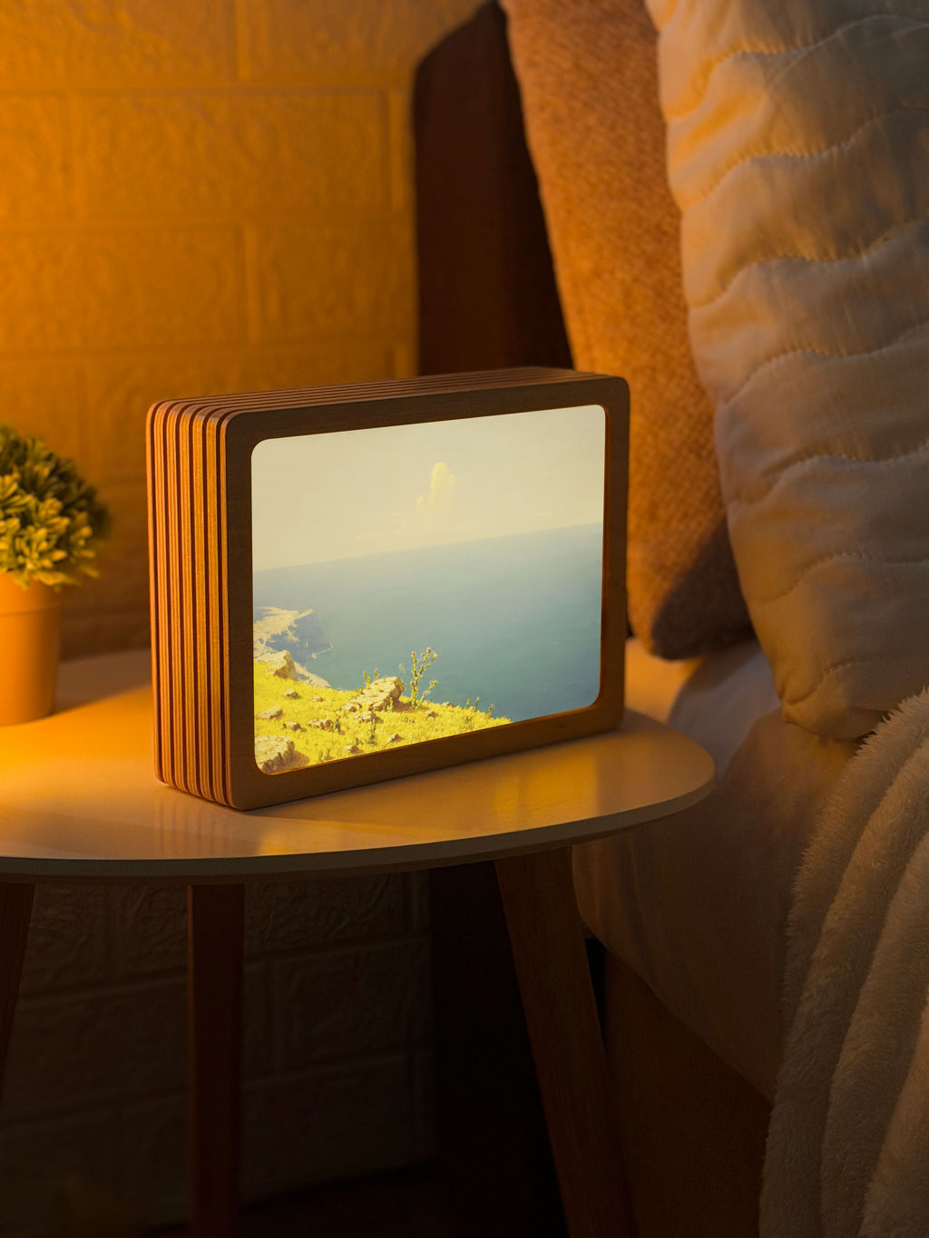 Art lamp "The Sea. Crimea by Arkhyp Kuindzhi"
