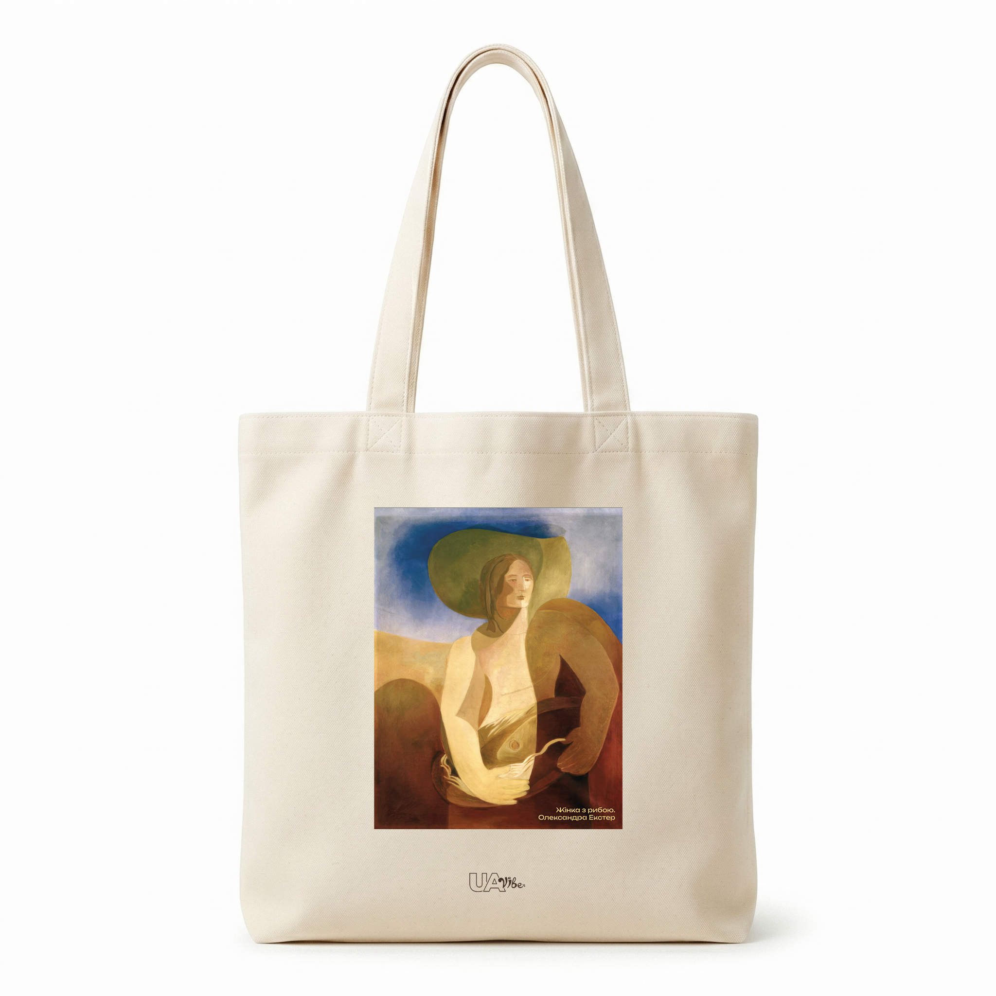 Tote Bag "Woman with Fish. Alexandra Exter"