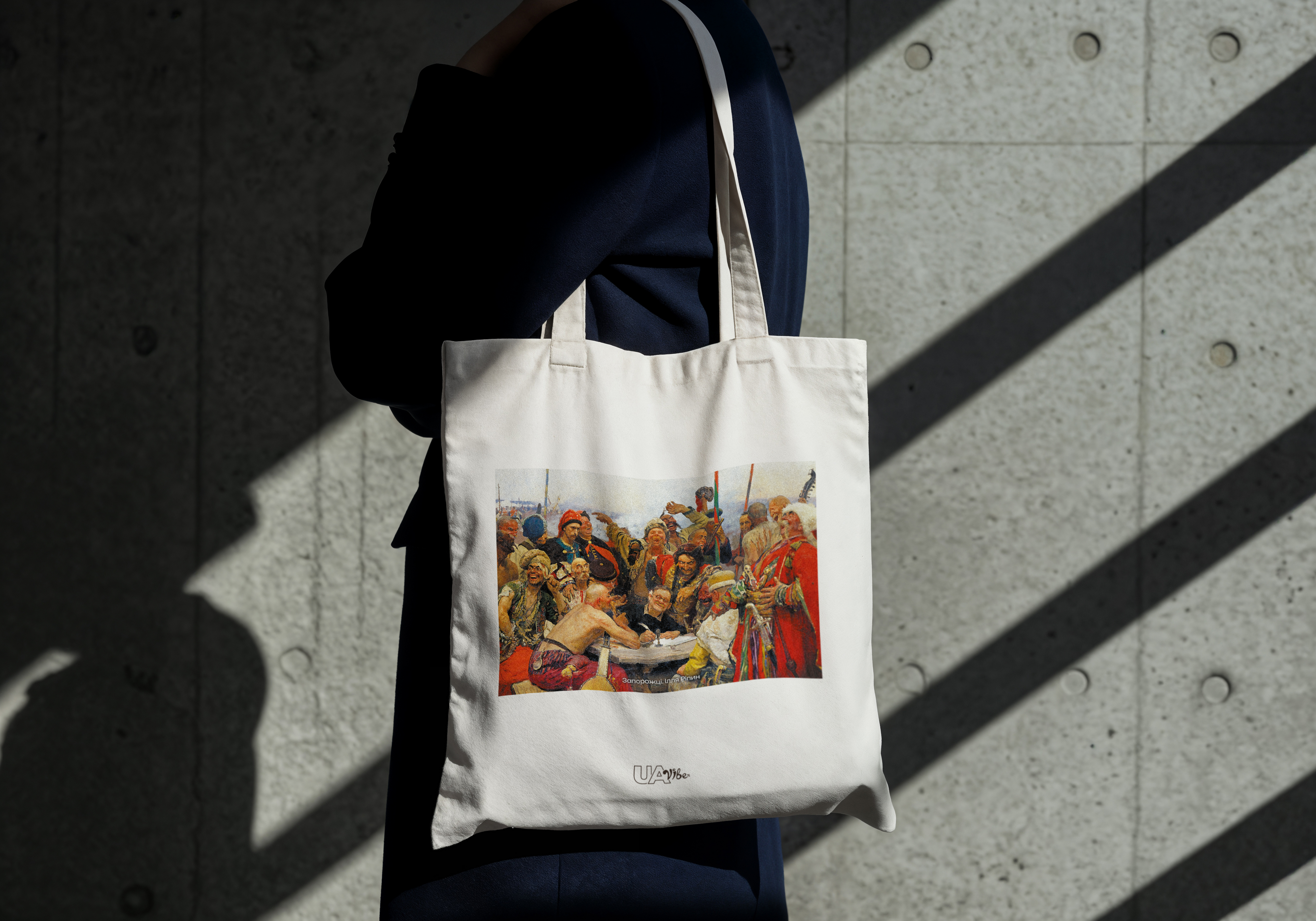 Tote Bag "Zaporozhians. Ilya Repin"