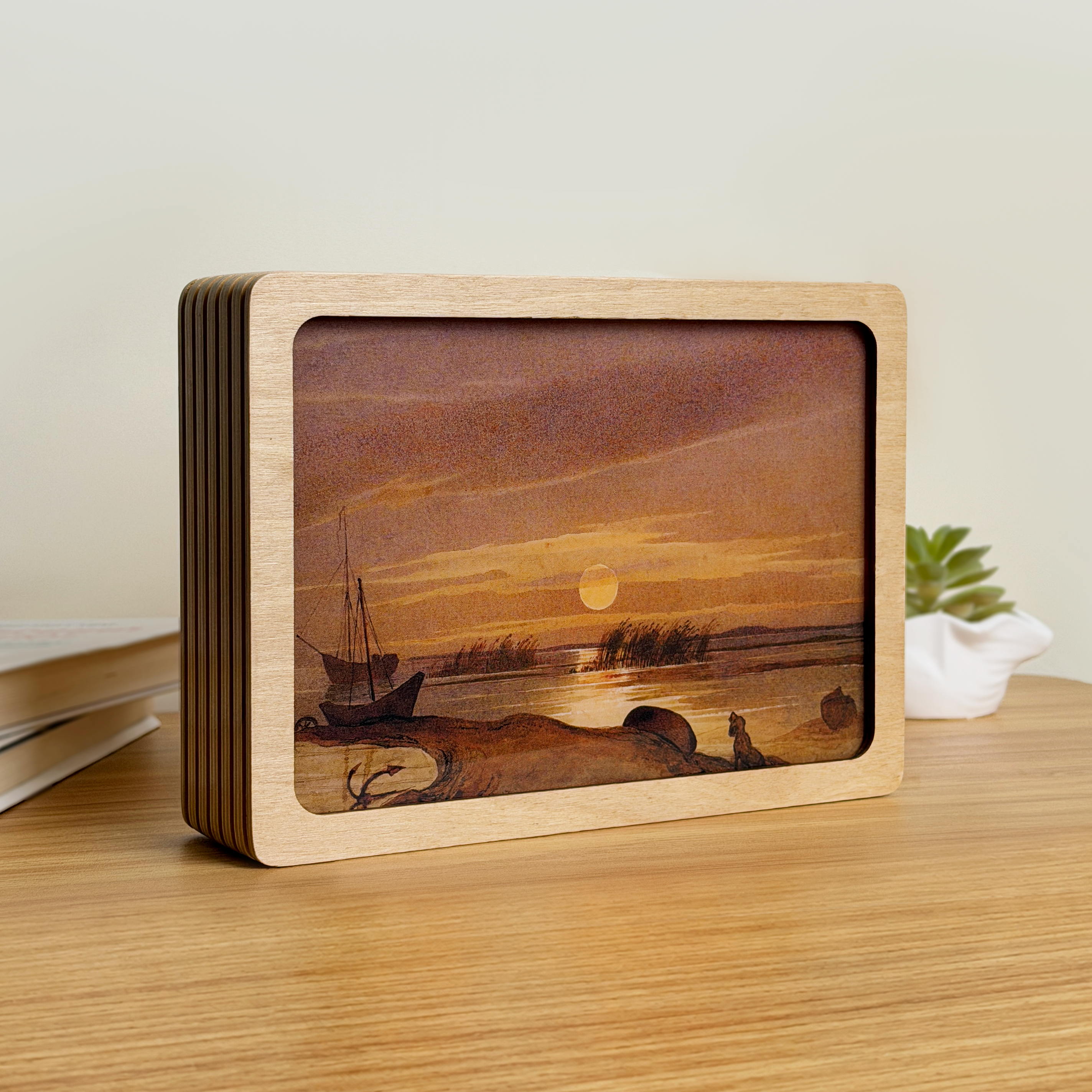 Art Lamp "Moonlit Night in Kosaral. Taras Shevchenko"