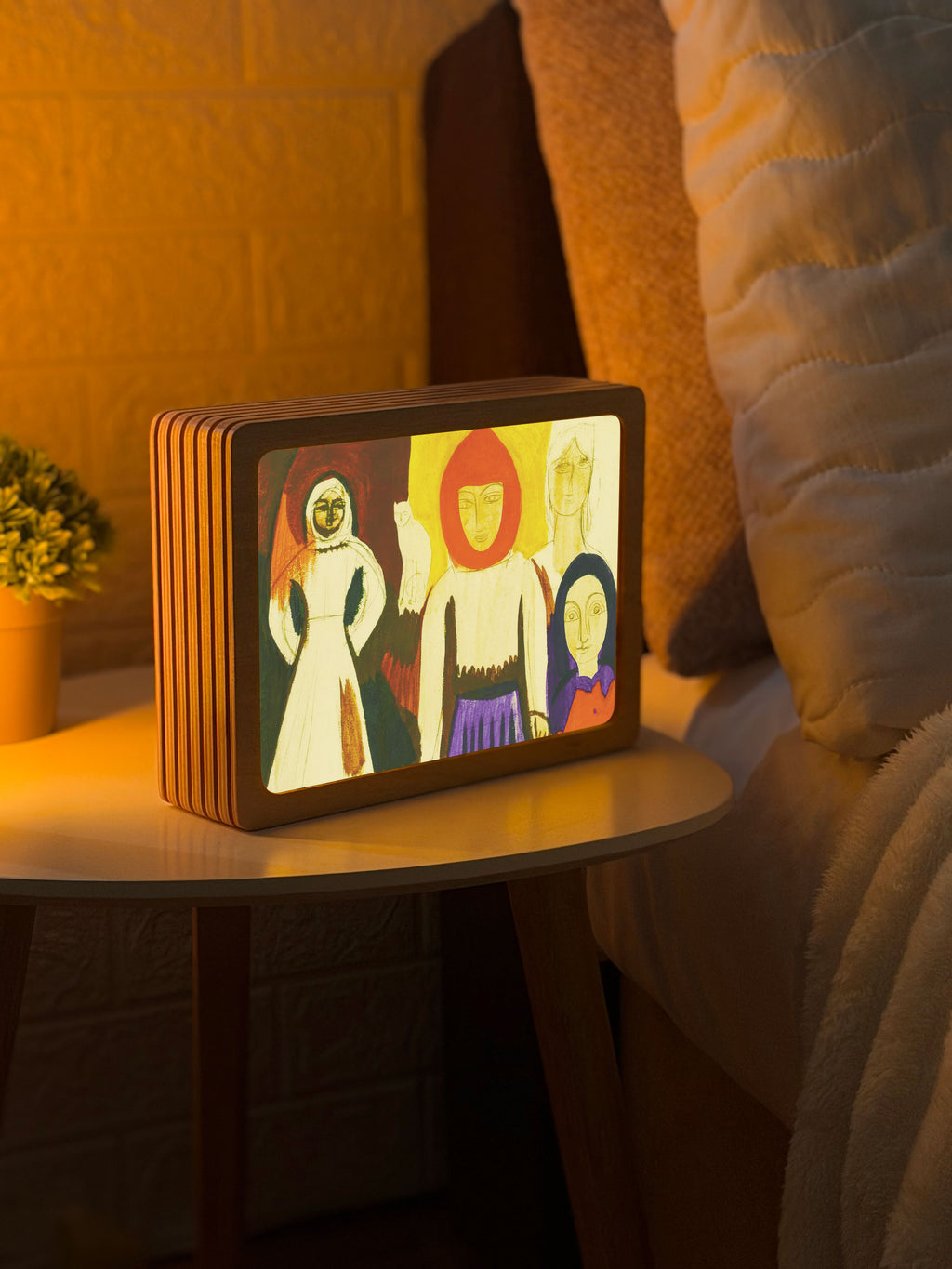 Art Lamp "Four Women and a Cat. Mykhailo Boichuk"