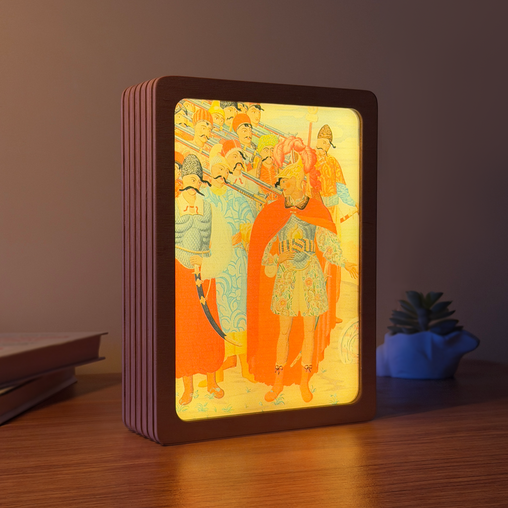 Art Lamp "Aeneas and His Army. Heorhiy Narbut"