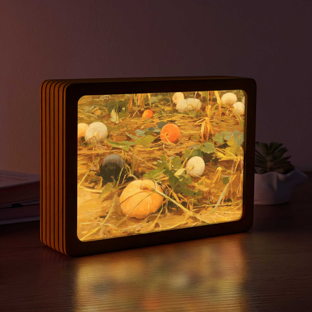Art lamp "Pumpkins by Mykola Pymonenko"