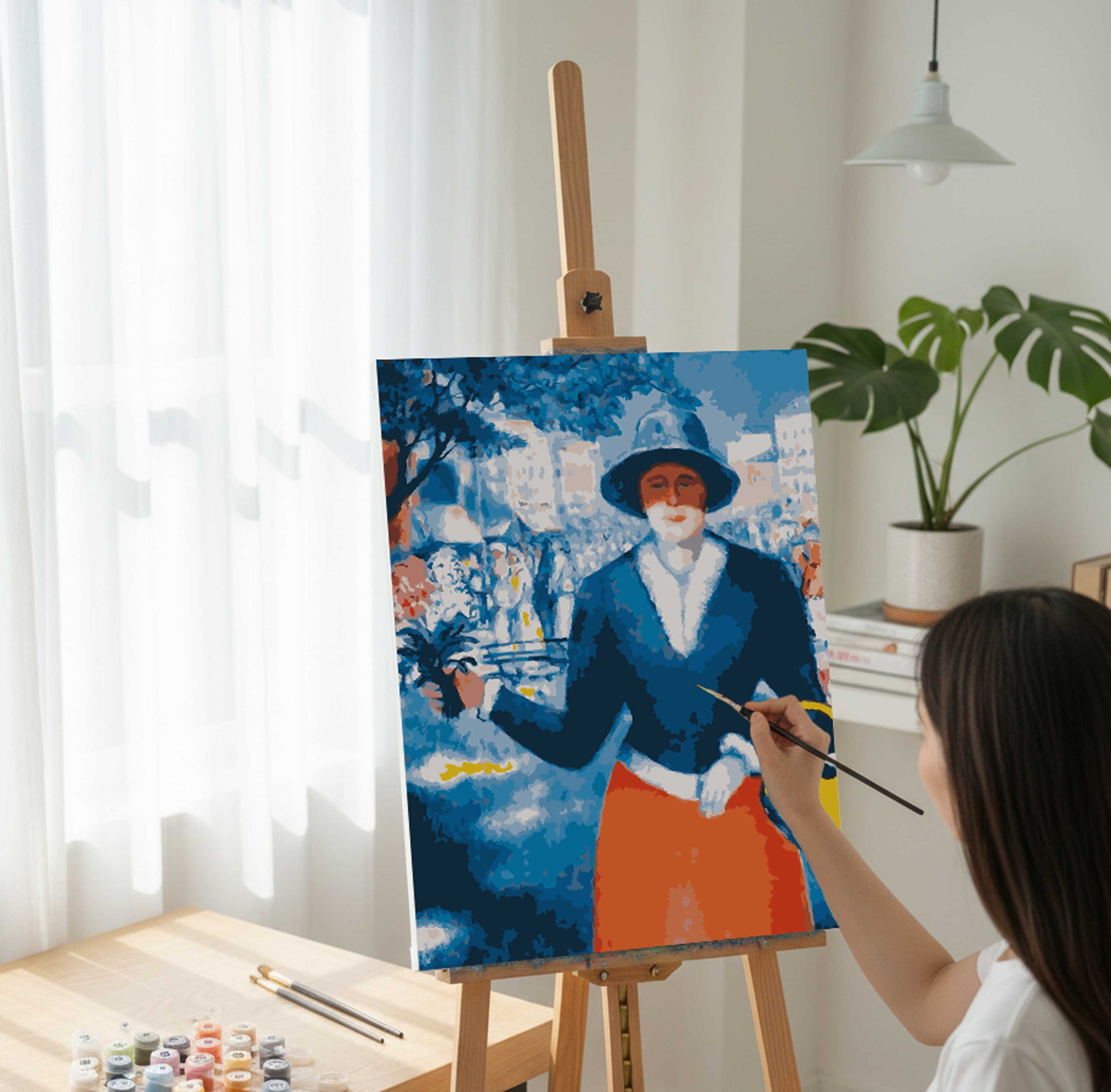 Paint by Numbers "Flower Girl. Kazymyr Malevych"