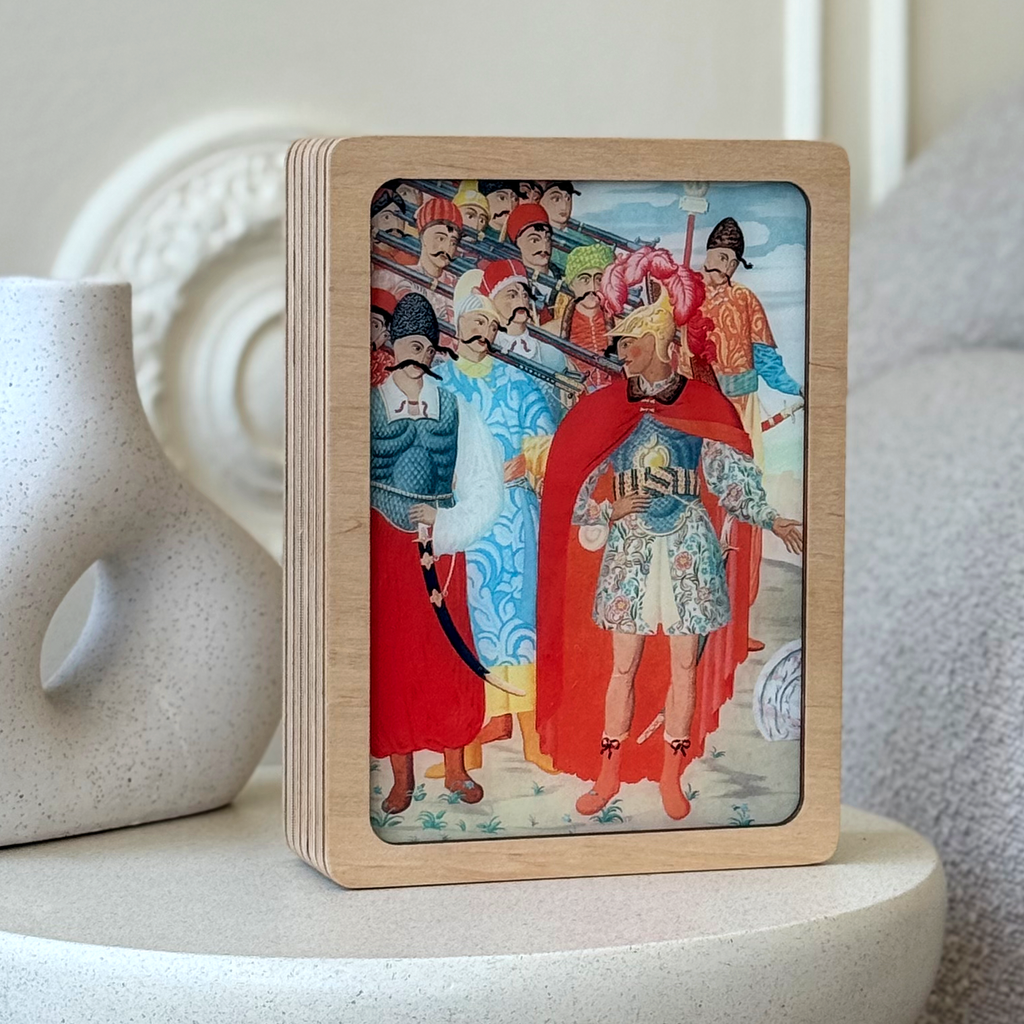 Art Lamp "Aeneas and His Army. Heorhiy Narbut"