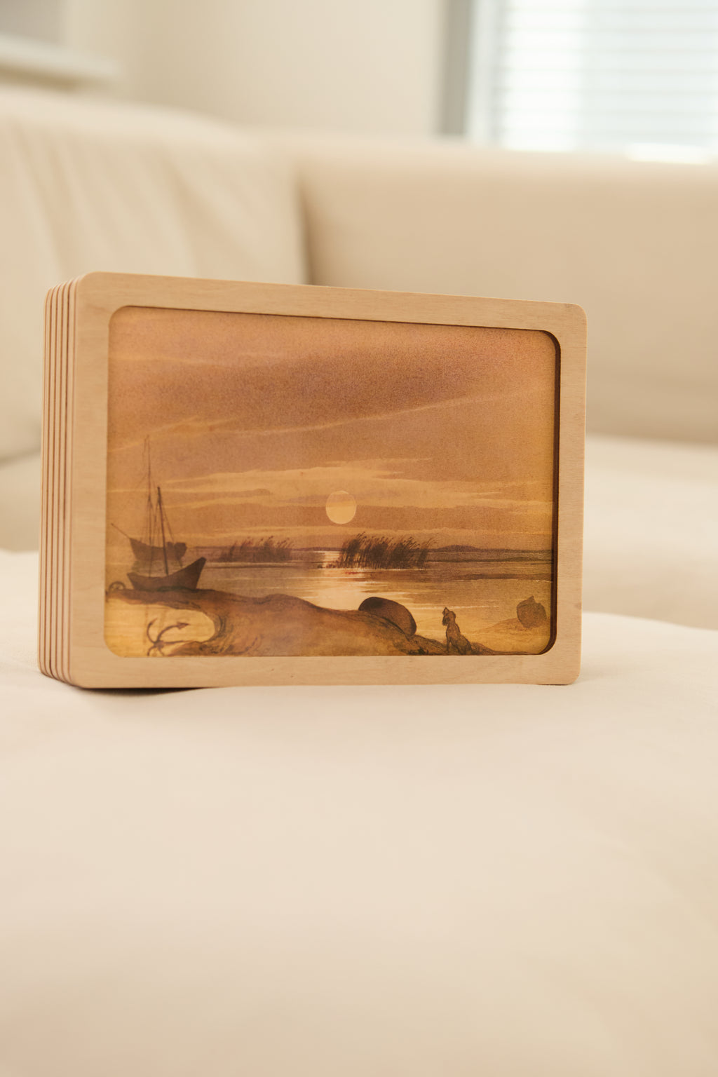 Art Lamp "Moonlit Night in Kosaral. Taras Shevchenko"