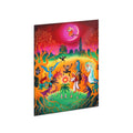 Interchangeable panel for art lamp "Fern Blooms. Mykhailo Onatsko"