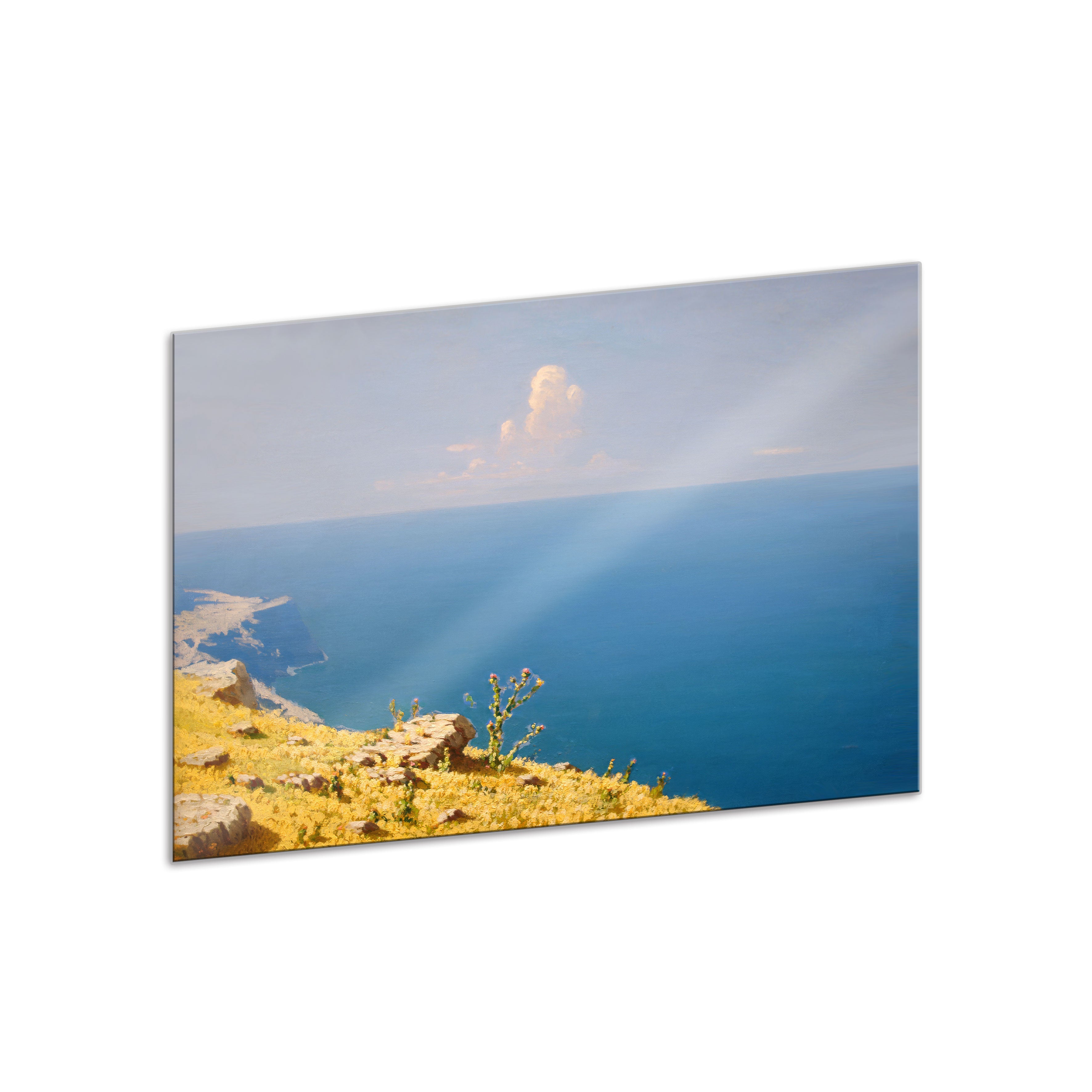 Interchangeable panel for art lamp "The Sea. Crimea by Arkhyp Kuindzhi"