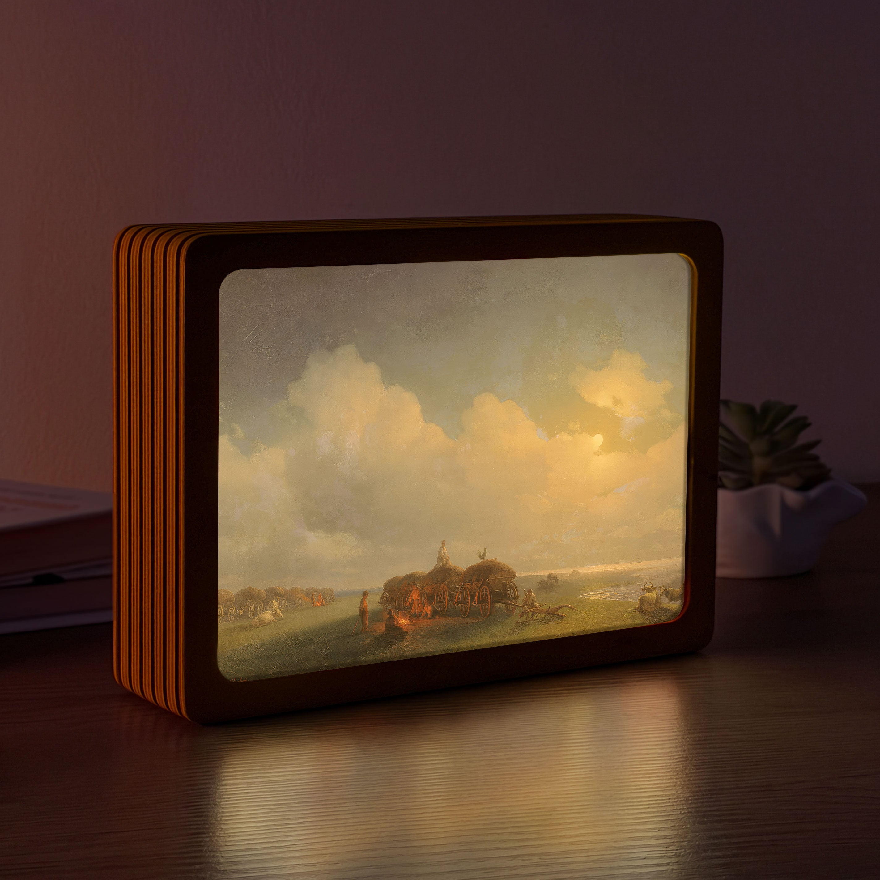 Art Lamp "Chumaks at Rest. Ivan Aivazovsky"