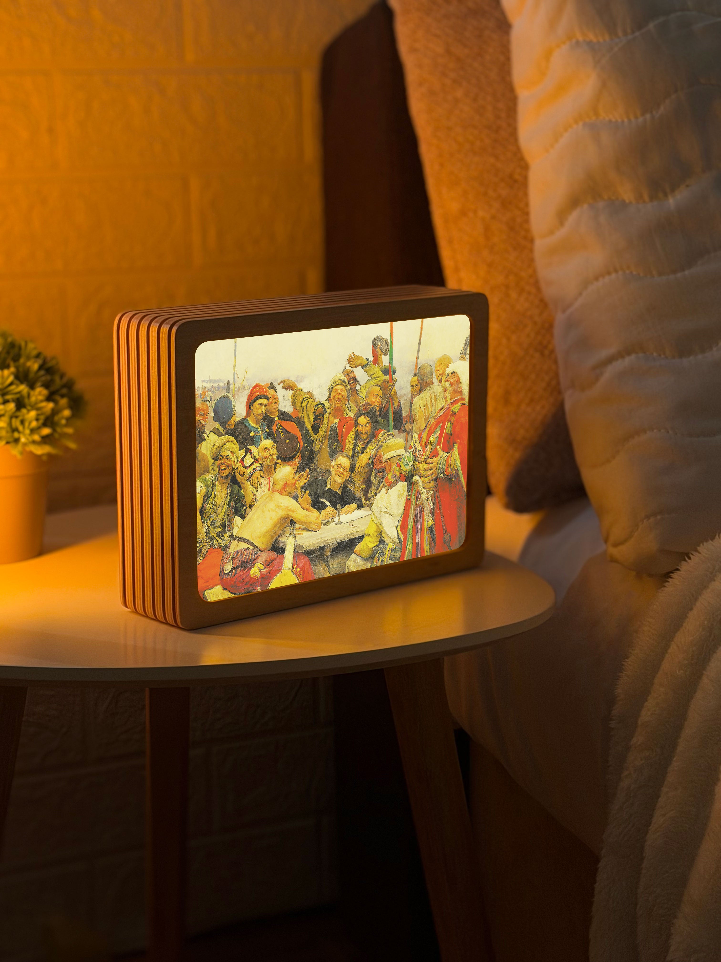 Art Lamp "Zaporozhians. Ilya Repin"