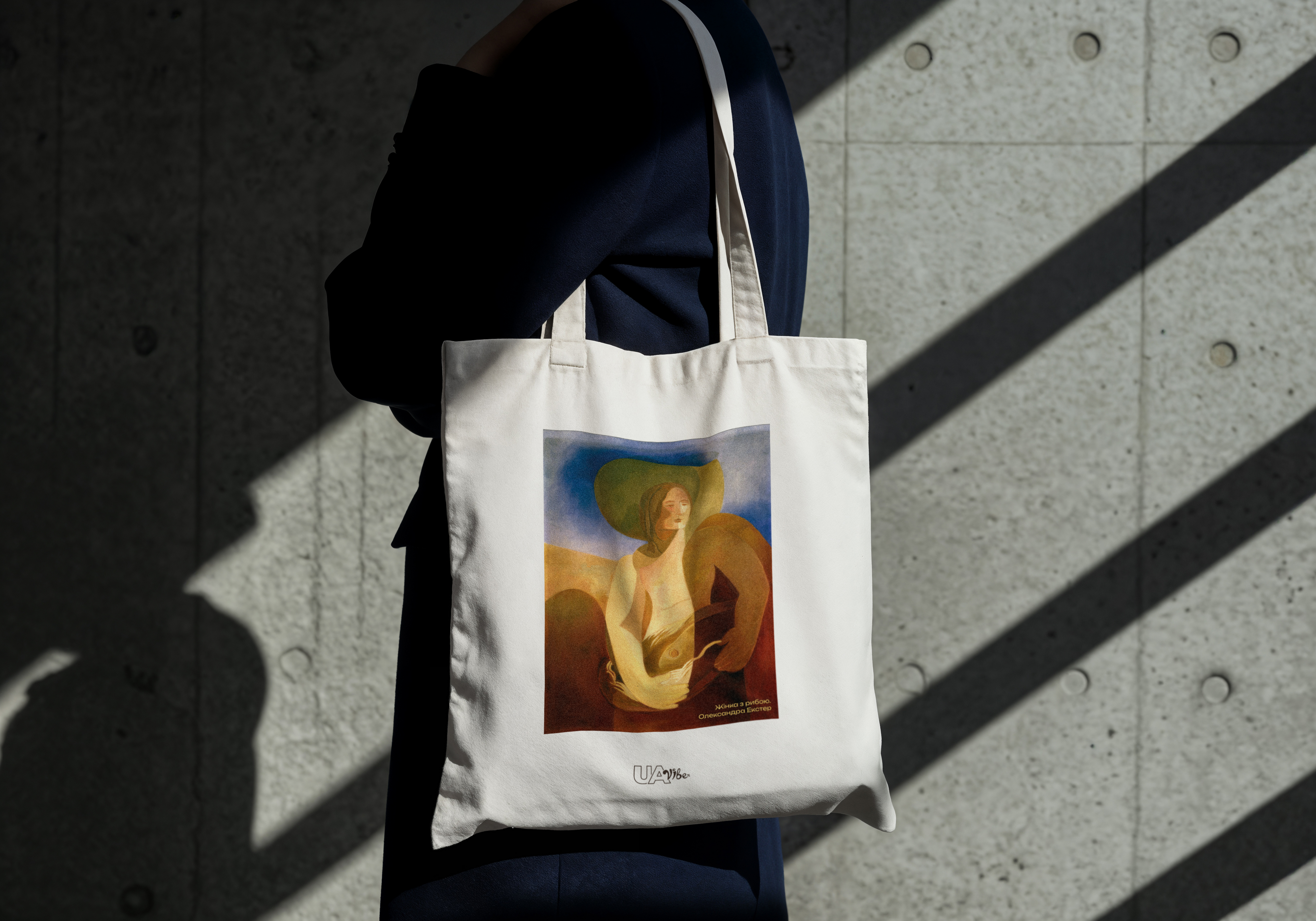 Tote Bag "Woman with Fish. Alexandra Exter"