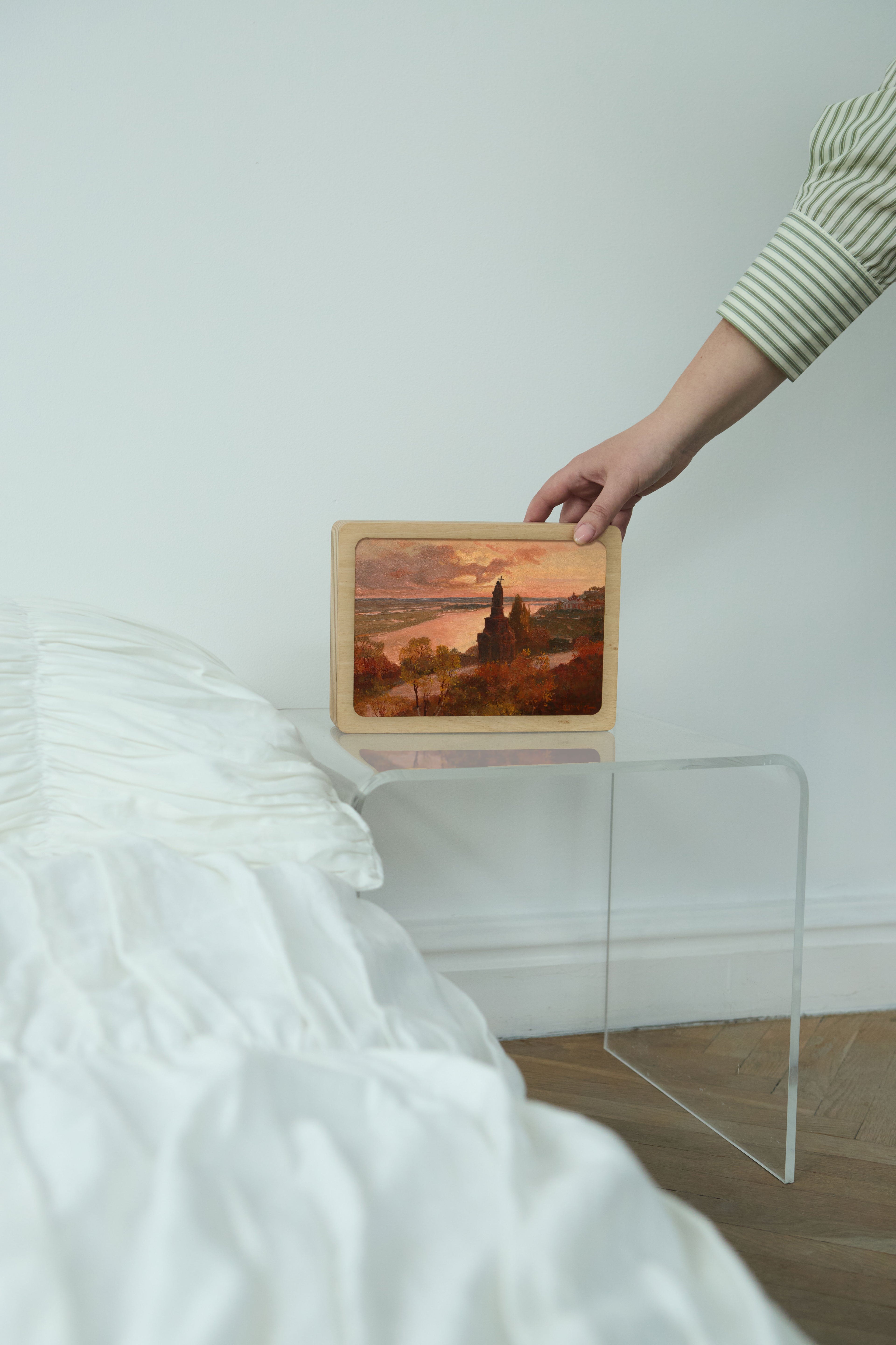 Art lamp "Volodymyr's Hill by Ivan Yizhakevych"