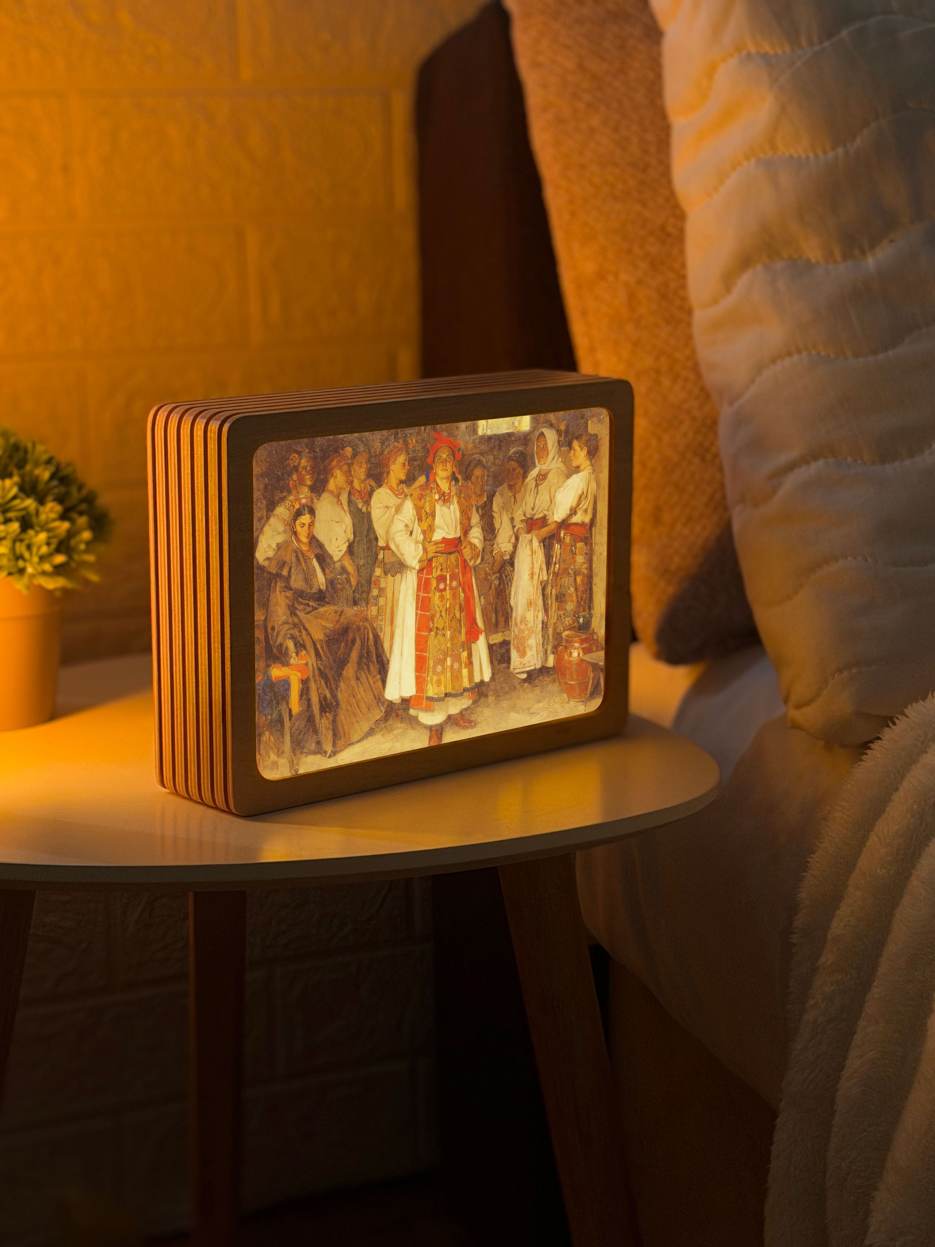 Art Lamp "The Bride. Fedir Krychevsky"