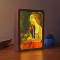 Art Lamp "Woman with Birds. Alexandra Exter"