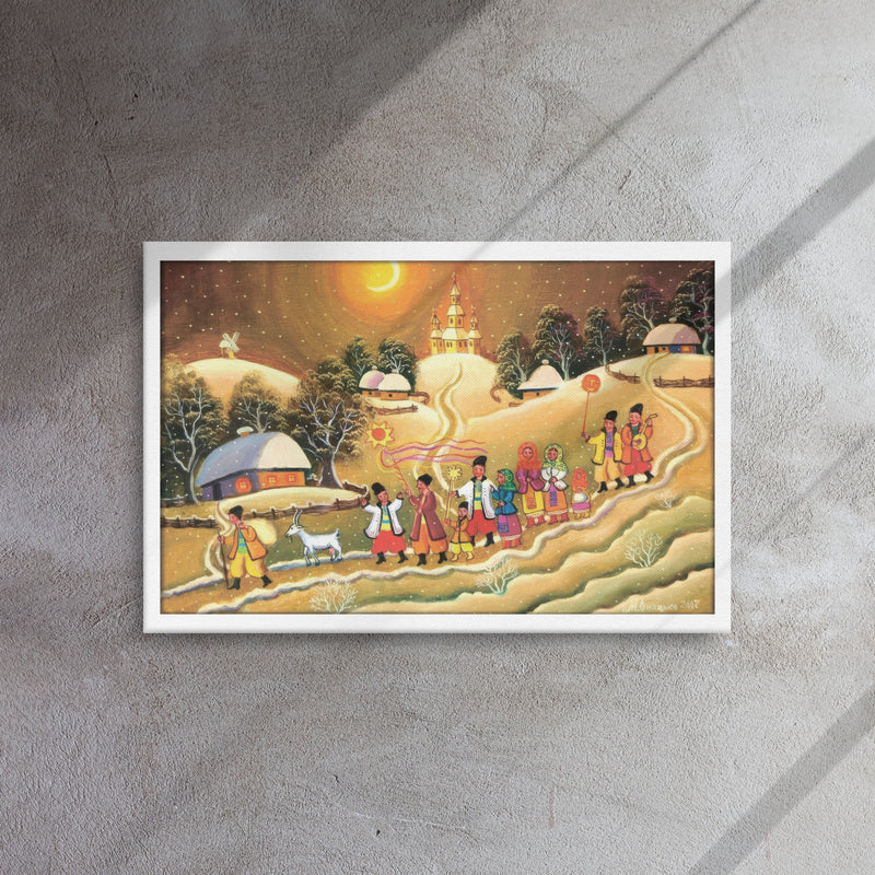 Canvas print - A New Joy Has Come by Mykhailo Onatsko